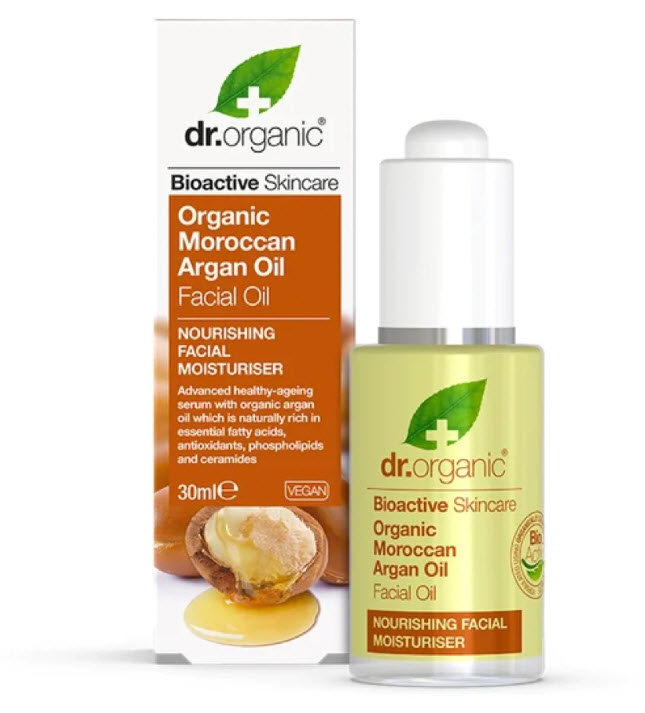 Dr Organic Moroccan Argan Oil Organic Facial Oil - 30ml